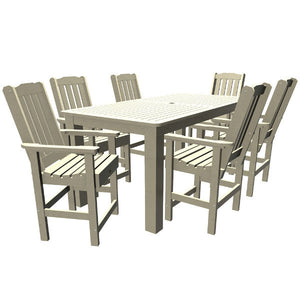 Springville 7pc 42x84 Counter Dining Set Dining Set Whitewash