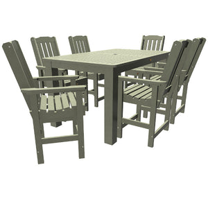 Springville 7pc Counter Dining Set Dining Set 42x72 / Eucalyptus
