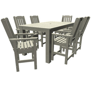 Springville 7pc Counter Dining Set Dining Set 42x72 / Harbor Gray