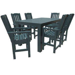 Springville 7pc Counter Dining Set Dining Set 42x72 / Nantucket Blue