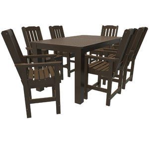 Springville 7pc Counter Dining Set Dining Set 42x72 / Weathered Acorn