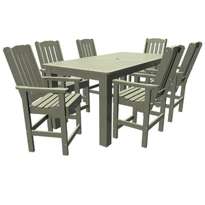 Springville 7pc Counter Dining Set Dining Set 42x84 / Eucalyptus