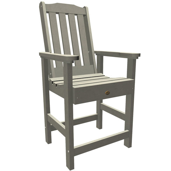 Springville Counter Dining Arm Chair Arm Chair Harbor Gray