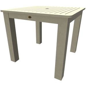 Square Counter Dining Table Dining Table Whitewash