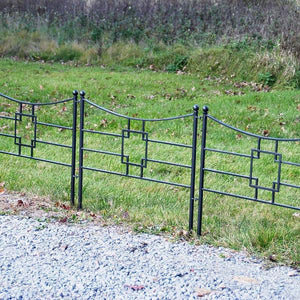 Square-on-Squares Fence Section Pack of 4 Fence Section