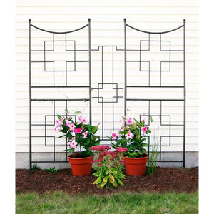 Square-On-Squares Garden Trellis Garden Trellis