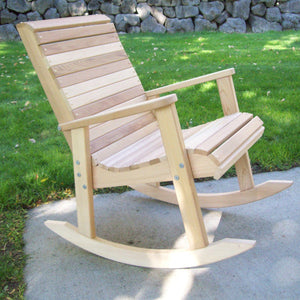 T&L Rocker Rocker Chair Unstained