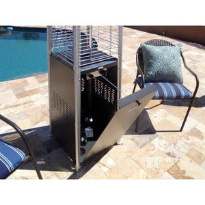 Tall Quartz Glass Tube Patio Heater Patio Heater