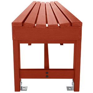 The Sequoia Professional Commercial Grade Weldon 4ft Backless Picnic Bench Picnic Bench