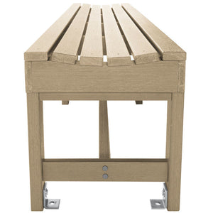 The Sequoia Professional Commercial Grade Weldon 4ft Backless Picnic Bench Picnic Bench
