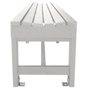 The Sequoia Professional Commercial Grade Weldon 4ft Backless Picnic Bench Picnic Bench