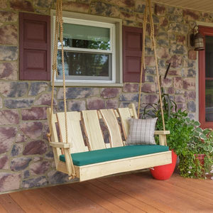 Timberland Swing with Rope Porch Swing
