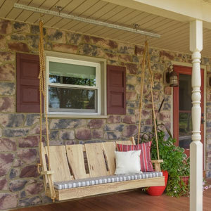 Timberland Swing with Rope Porch Swing