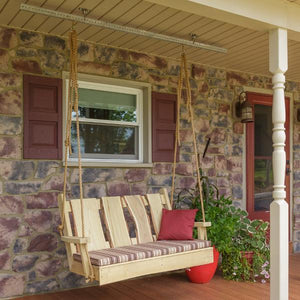 Timberland Swing with Rope Porch Swing