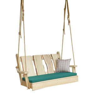 Timberland Swing with Rope Porch Swing