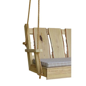 Timberland Swing with Rope Porch Swing