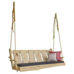 Timberland Swing with Rope Porch Swing