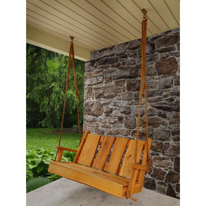 Timberland Swing with Rope Porch Swing