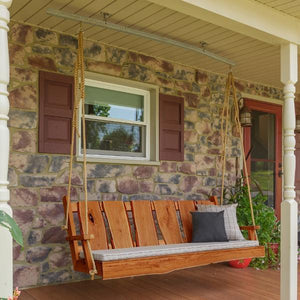 Timberland Swing with Rope Porch Swing