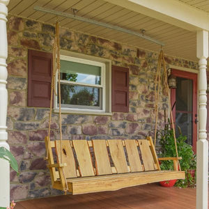 Timberland Swing with Rope Porch Swing