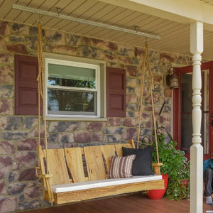 Timberland Swing with Rope Porch Swing