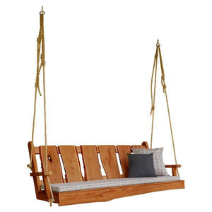 Timberland Swing with Rope Porch Swing