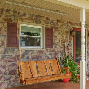 Timberland Swing with Rope Porch Swing