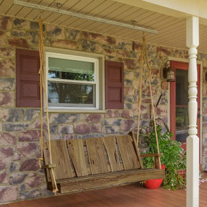 Timberland Swing with Rope Porch Swing
