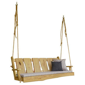 Timberland Swing with Rope Porch Swing
