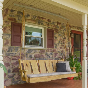 Timberland Swing with Rope Porch Swing