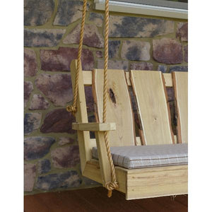 Timberland Swing with Rope Porch Swing