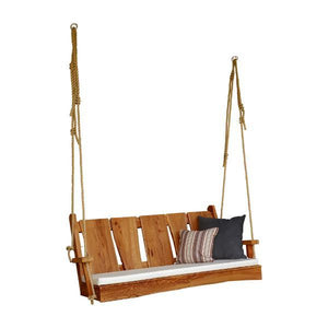 Timberland Swing with Rope Porch Swing