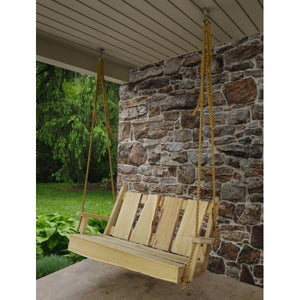 Timberland Swing with Rope Porch Swing