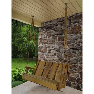 Timberland Swing with Rope Porch Swing