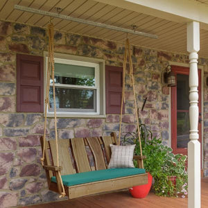 Timberland Swing with Rope Porch Swing