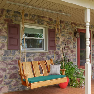Timberland Swing with Rope Porch Swing