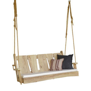 Timberland Swing with Rope Porch Swing
