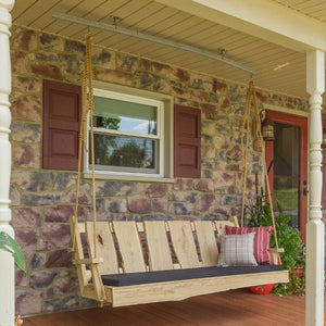 Timberland Swing with Rope Porch Swing