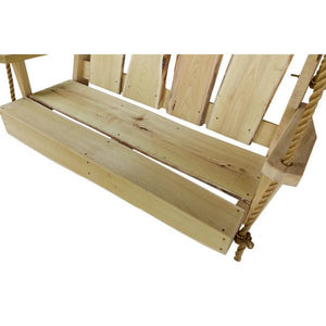 Timberland Swing with Rope Porch Swing