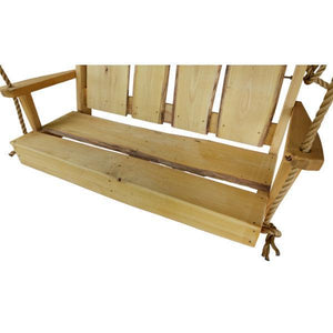Timberland Swing with Rope Porch Swing