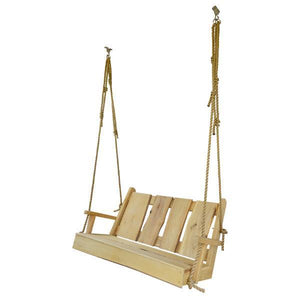 Timberland Swing with Rope Porch Swing
