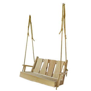 Timberland Swing with Rope Porch Swing