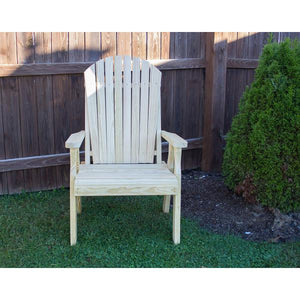 Treated Pine Curveback Patio Chair