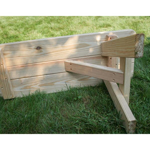 Treated Pine Traditional Garden Bench Garden Bench