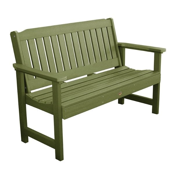 USA Lehigh Synthetic Wood Garden Bench Garden Bench 5ft Wide Bench / Dried Sage