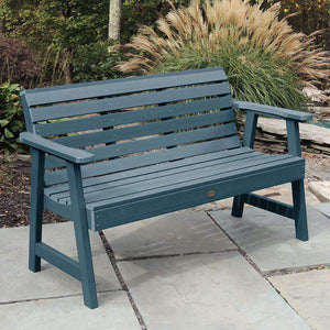 USA Weatherly Synthetic Wood Garden Bench Garden Bench