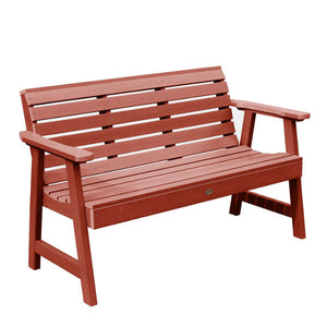 USA Weatherly Synthetic Wood Garden Bench Garden Bench