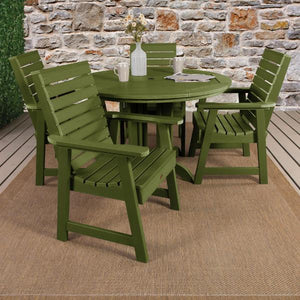 Weatherly 5pc Round Dining Height Table Set Dining Set