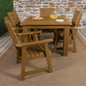 Weatherly 5pc Square Dining Table Set Dining Set
