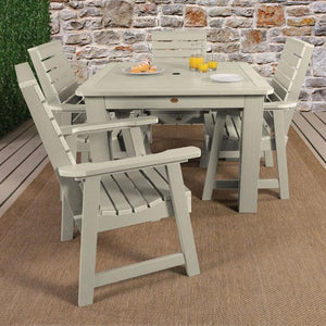 Weatherly 5pc Square Dining Table Set Dining Set